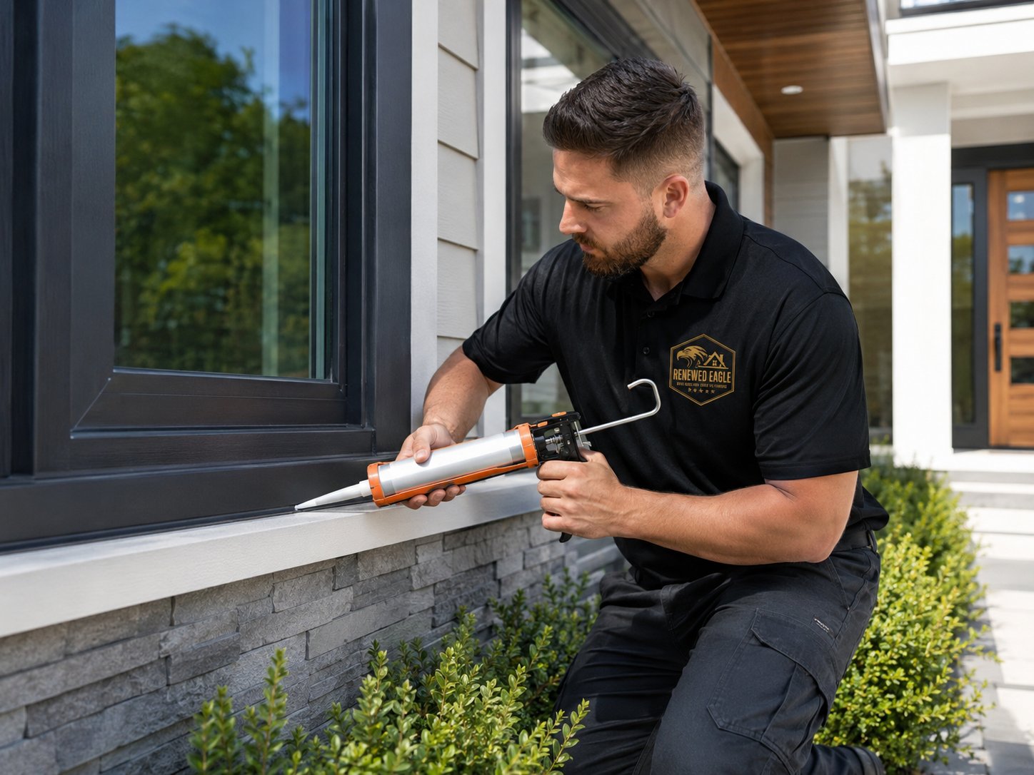 Exterior Caulking Weather Sealing