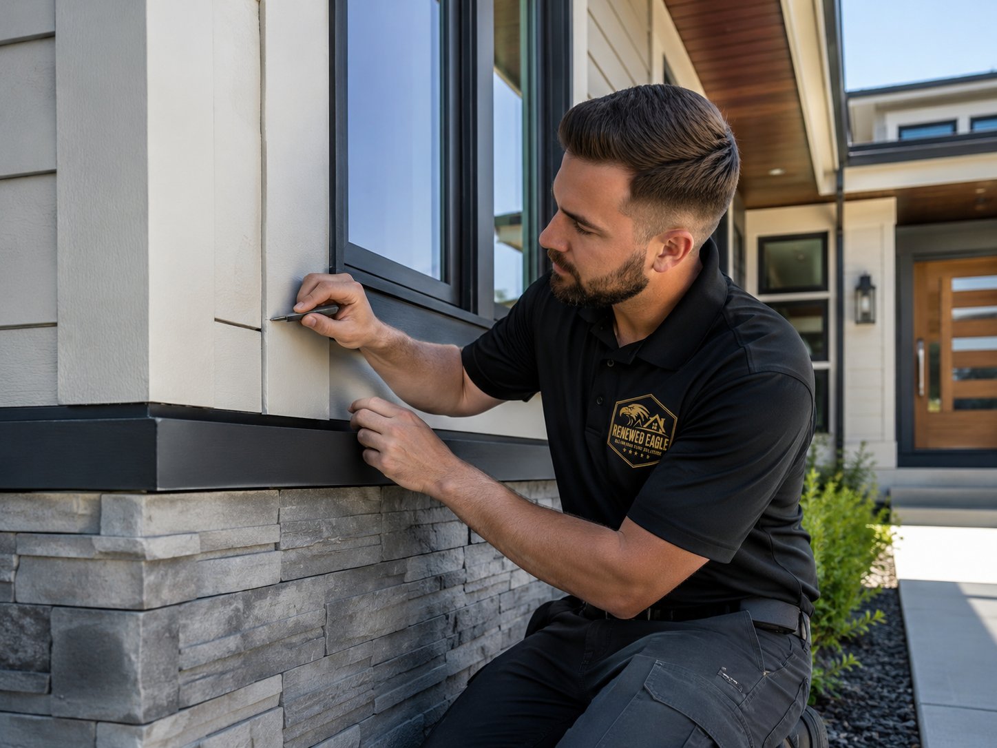 Exterior Punch-Out Finish Work